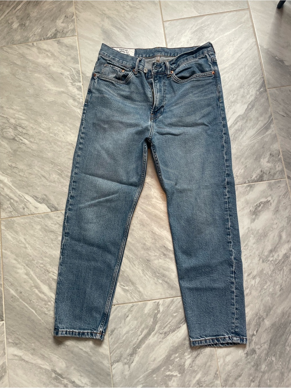 H&M Taper Regular Fit Denim Jeans
